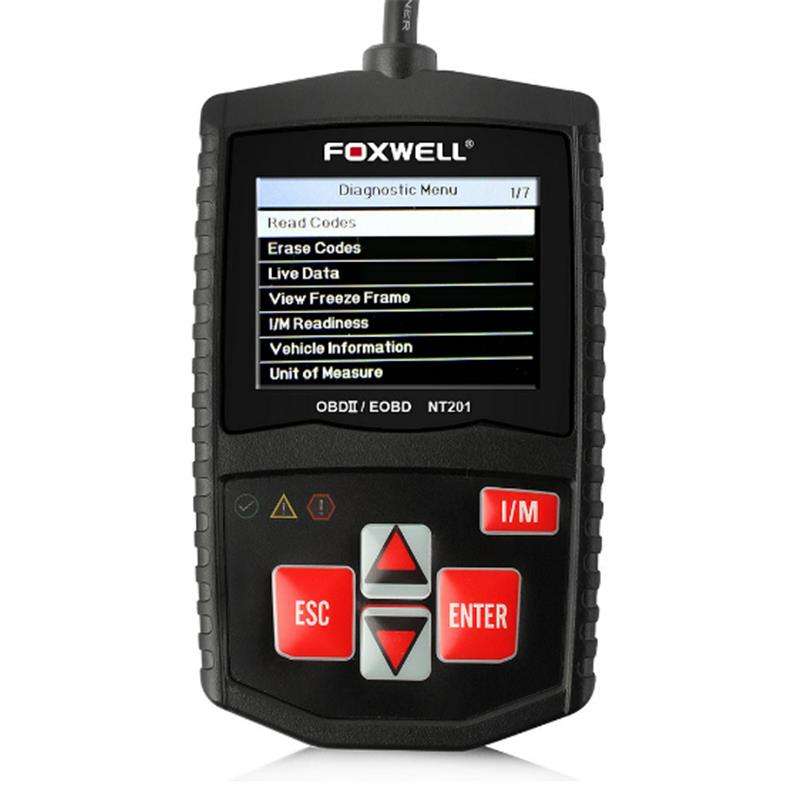 New Foxwell NT201 OBD2 Auto Scanner Automotive OBD OBDII Engine Fault Code Reade