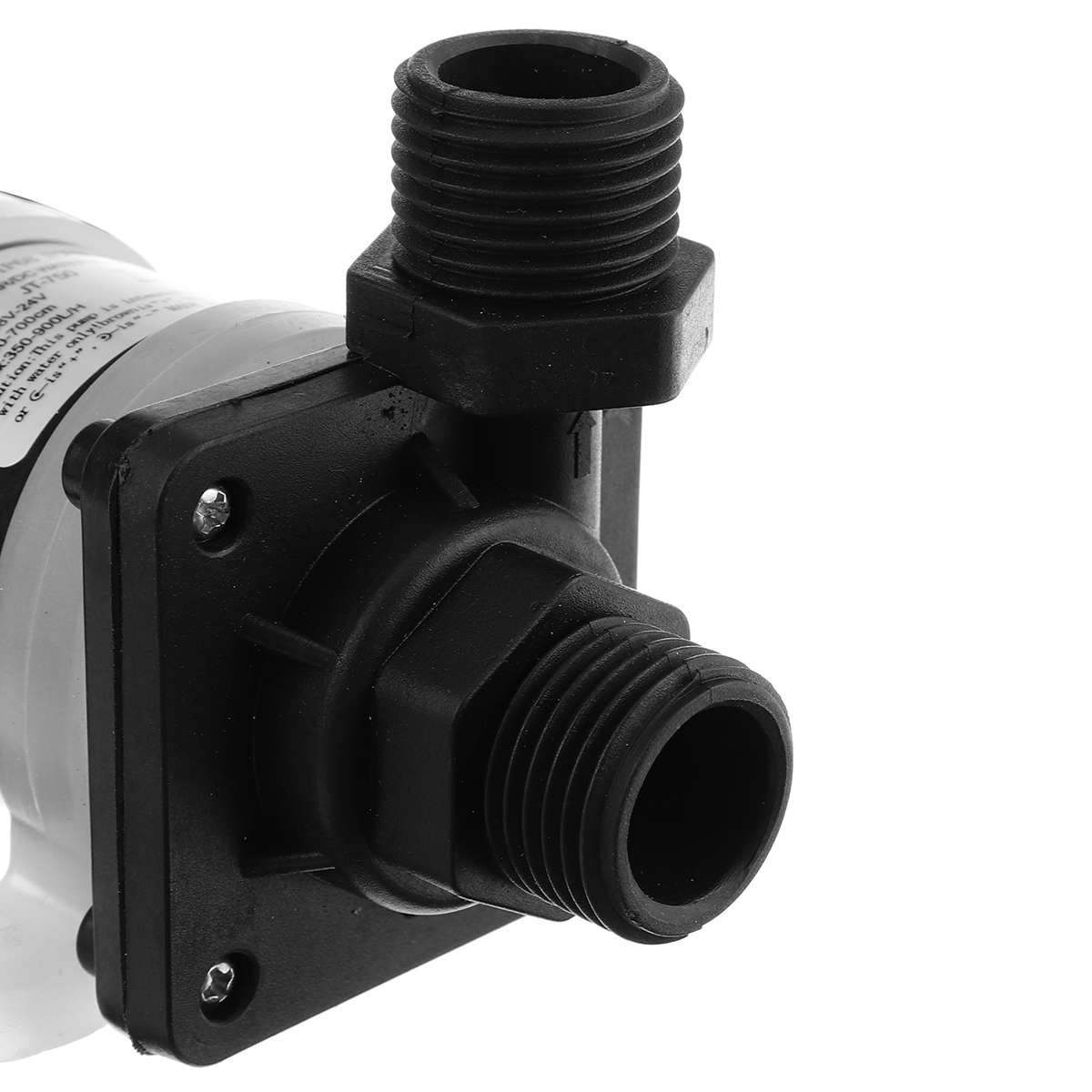 DC 24V Solar Water Pump Shower Hot Water Heating Booster Circulation Pump 7M 900L/H