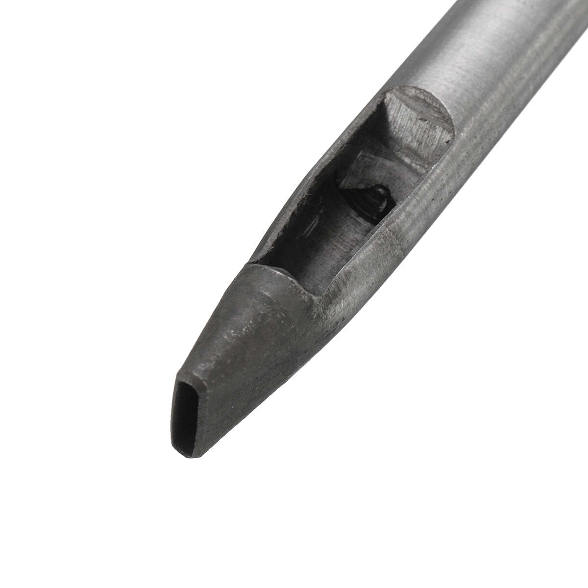 2mm Width Oval Shape Hole Punch Cutter Belt Hollow Leather Puncher (Size 4mm)