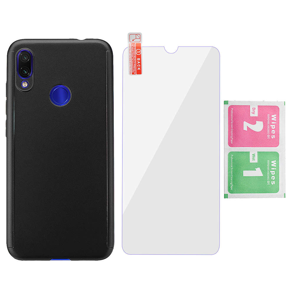 New Bakeey 360 Full Body PC Front+Back Cover Protective Case With Screen Protector For Xiaomi