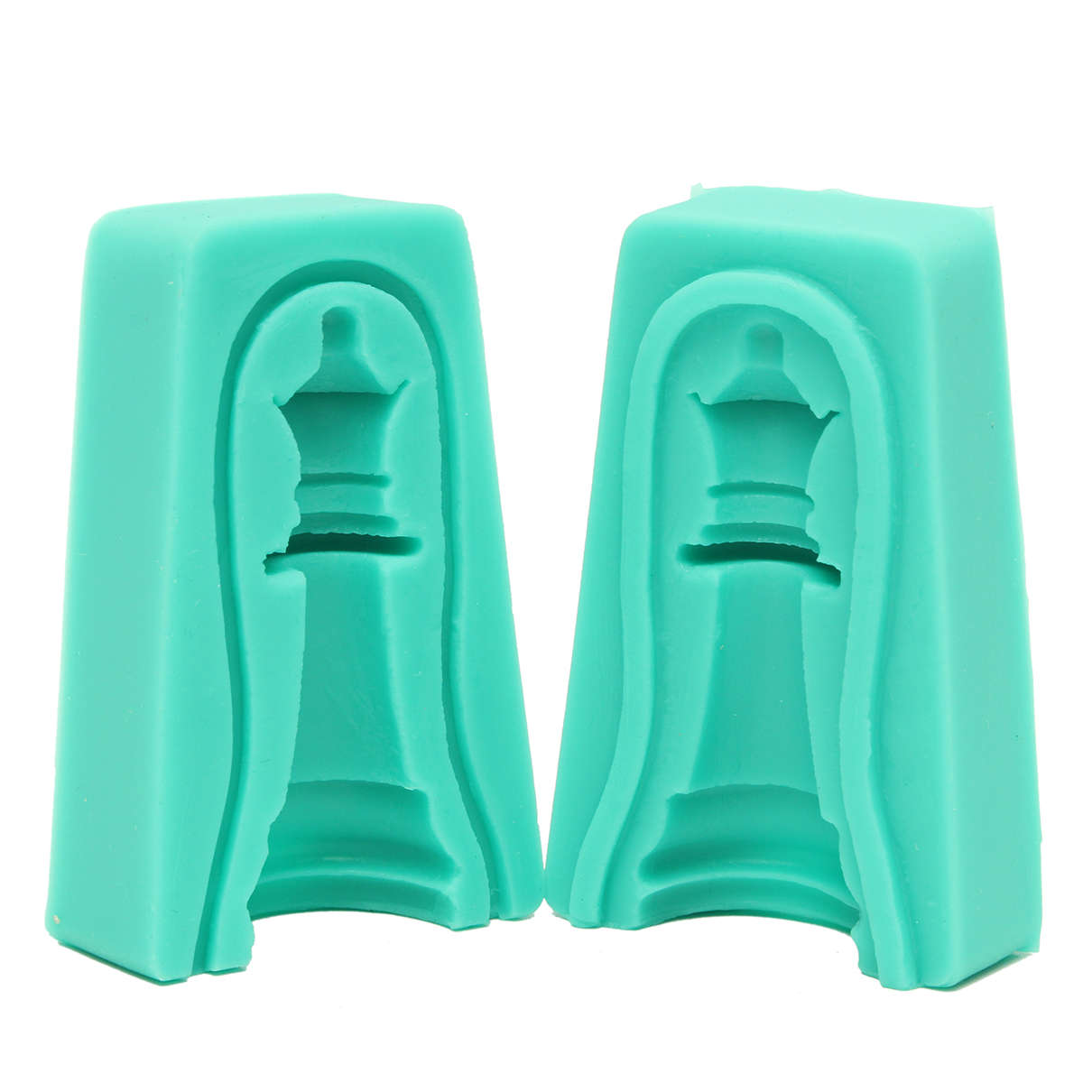 6 Sets 3D Silicone Fondant Cake International Chess Mold Chocolate Cupcake Candy Mould Soap Tool