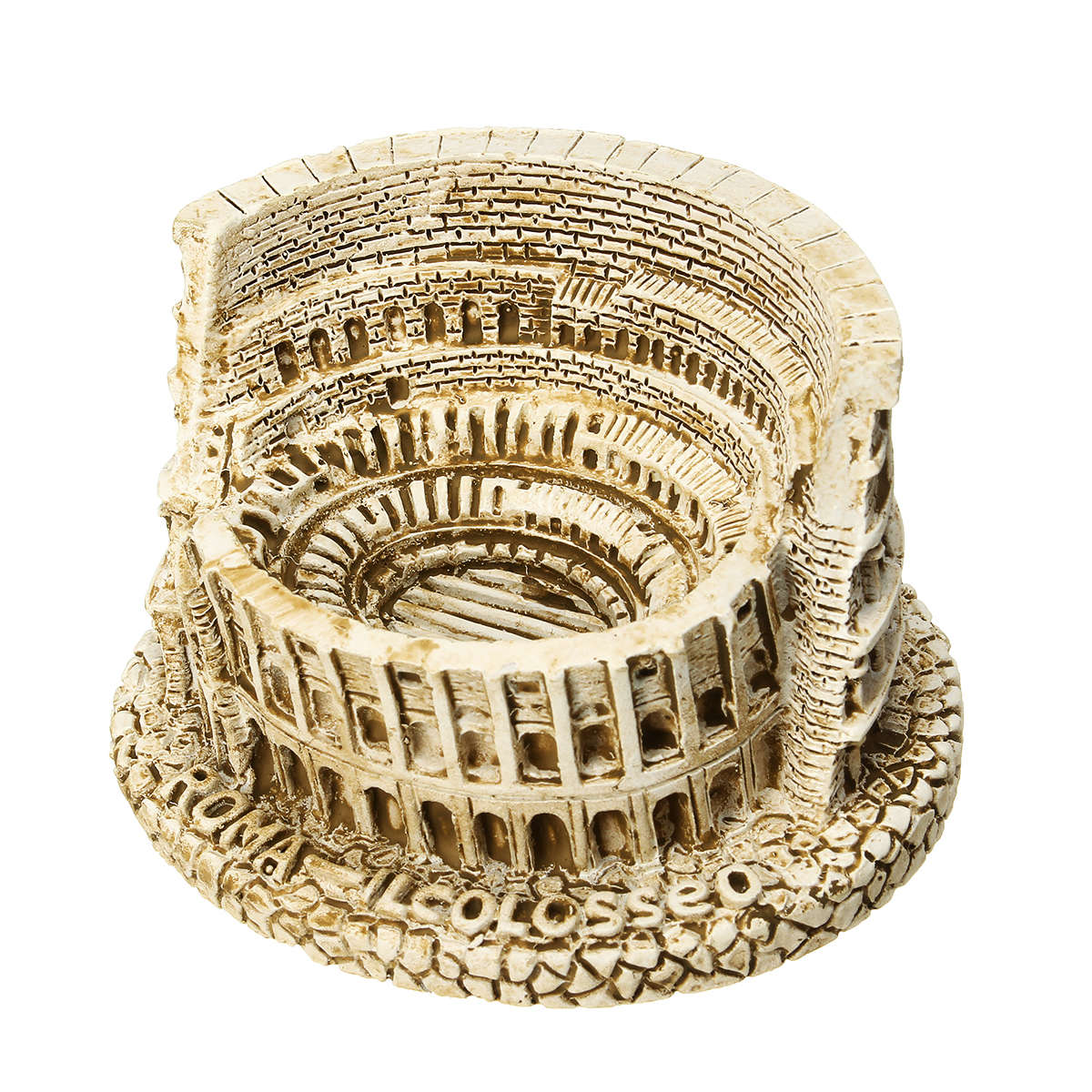 DIY Resin Mini The Roman Colosseum Sculpture for Home Table Decorations
