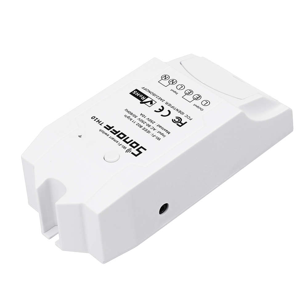 SONOFF TH10 DIY 10A 2200W Smart Home WIFI Wireless Temperature Humidity Thermostat Switch