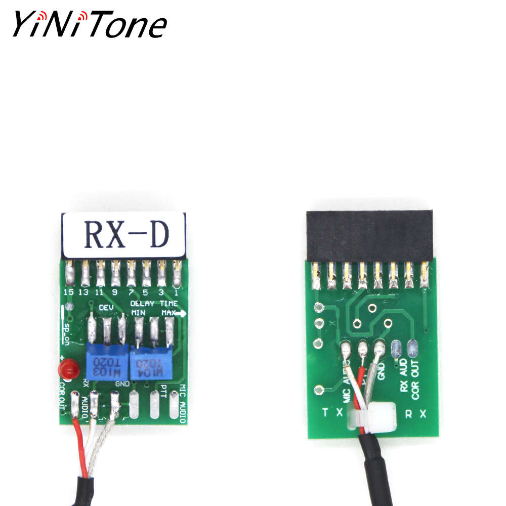 YIDATON Radio One-way Relay Station Repeater Connector Cable TX-RX Time Delay for Motorola GM300 GM3