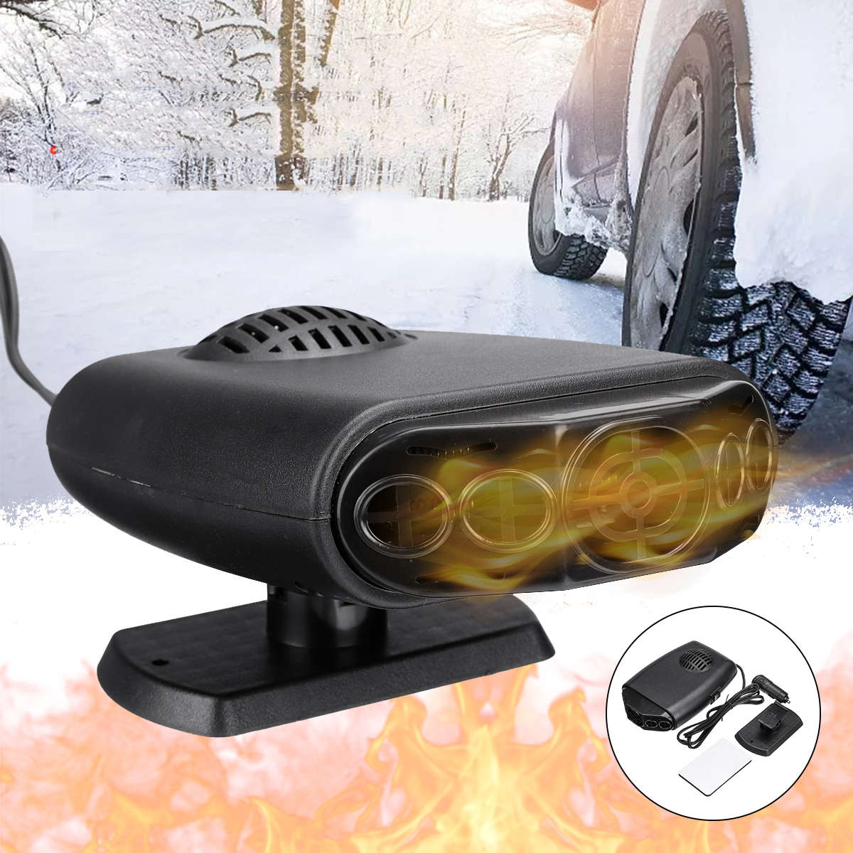12V/24V Car Heater Air Diesels Heater Winter Warm Heating Monitor for RV Motorh