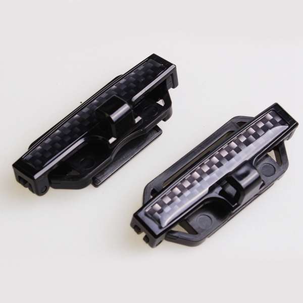 2pcs Adjustable Car Safety Belt Buckle Fasten Seat Clips Security Band Fixation