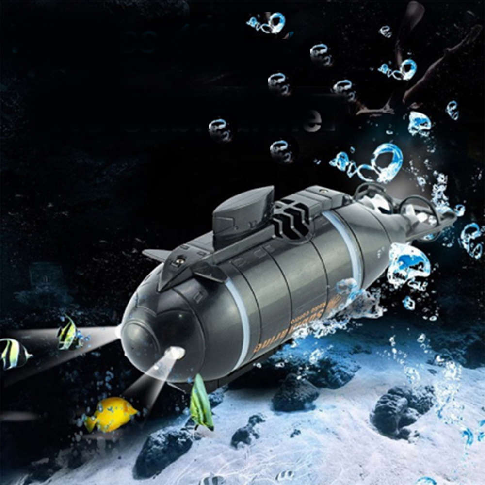 Mini RC Submarine 40MHz 6 Channels Diving Floating RC Boat Gifts for Kids