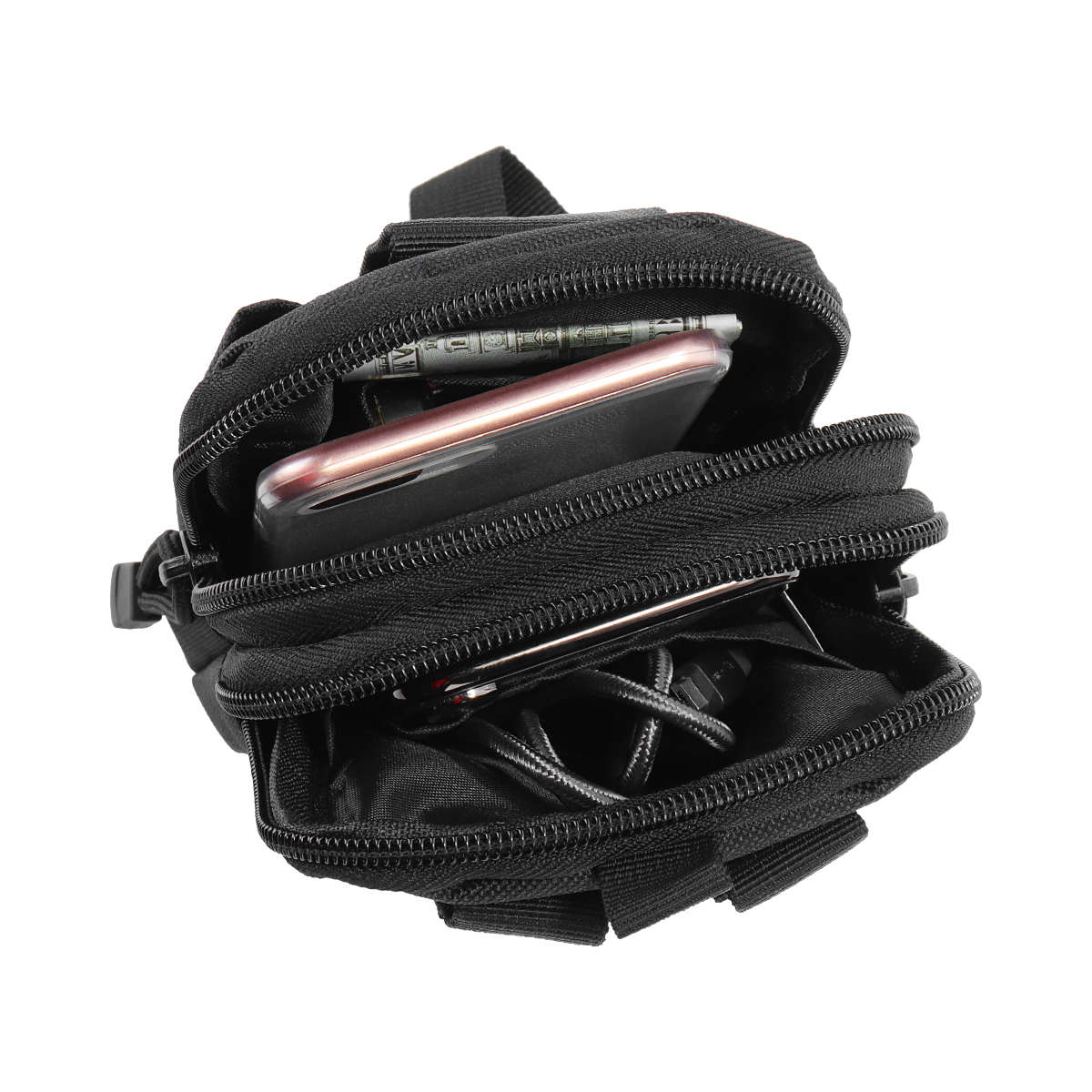 New Xmund XD-DY4 5.5 Inch Outdoor EDC Tactical Molle Waist Bag Pack Men Cell Pho