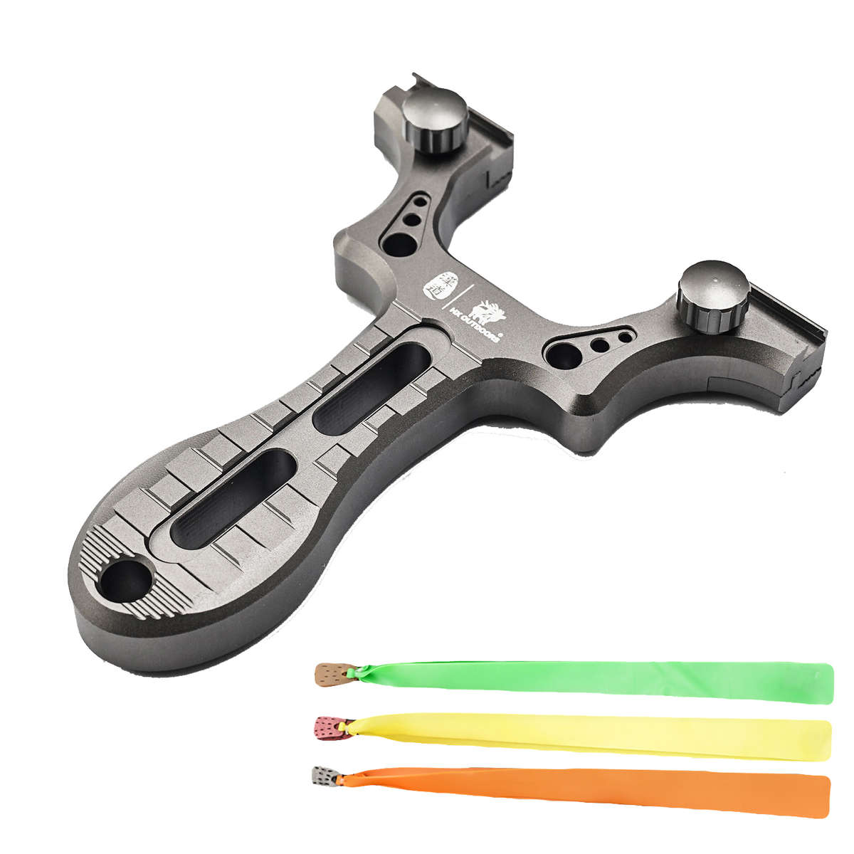 HX OUTDOORS High Power Precision Aiming Slingshots Set Stainless Steel Catapult