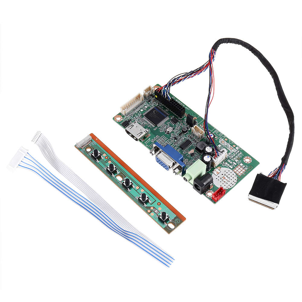 LED Driver Board Kit Single 1CH 6-bit 40P 0.5mm Pitch for 1366x768 Resolution Notebook Screen Modifi
