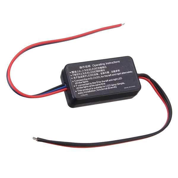 Universal Flash Strobe Controller Flasher Module For LED Brake Stop Light