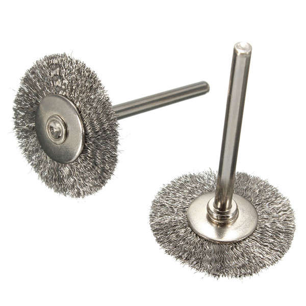 20pcs Stainless Steel Wire Wheel Brush Cleaner Polishing Rotary Tool