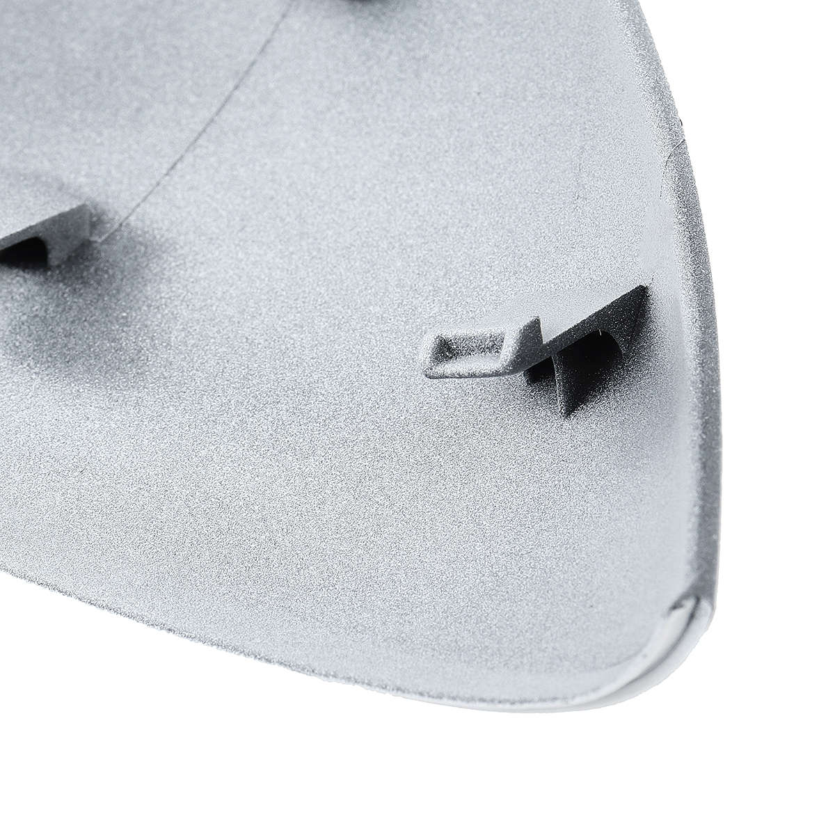 White Rearview Side Mirror Replacement Cover Cap Case For Ford Fiesta 2008-2017 (Style Left)