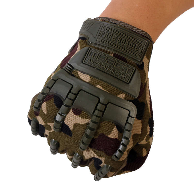 New 1Pair FREE SOLIDER Tactical Glove Riding Gloves Full Finger Slip Resistant Gloves For Cycl