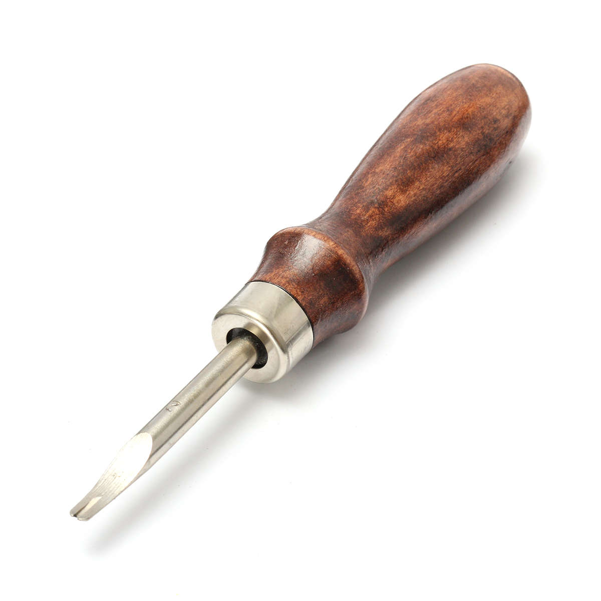 New 24pcs Leather Craft Punch Tools Kit Hand Sewing Stitching Carving Work Saddle Groover