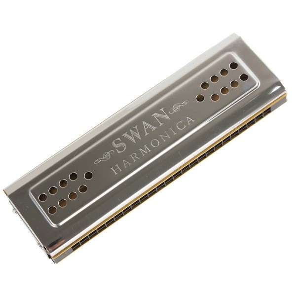 Swan SW24-12 24 Holes Double Sided Key C G Harmonica