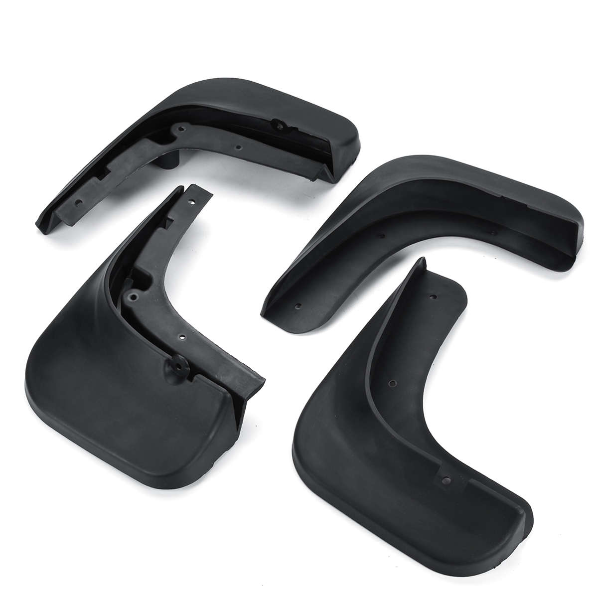 4Pcs Front Rear Car Mudguards Splash Fender For Volkswagen VW Touran 2010-2014