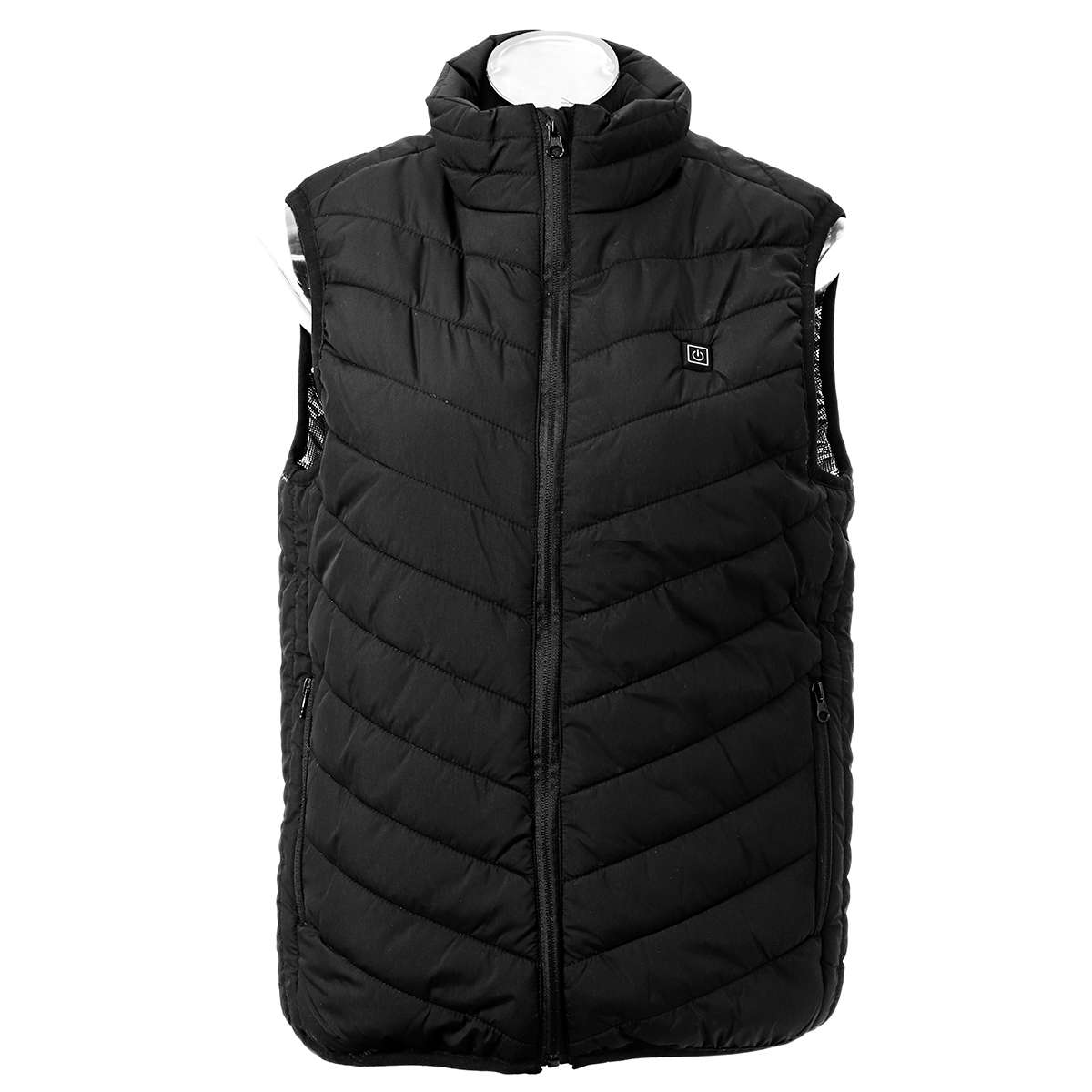 9 Heating Pads USB Electric Heated Vest Jacket Warm Body Warmer Pad