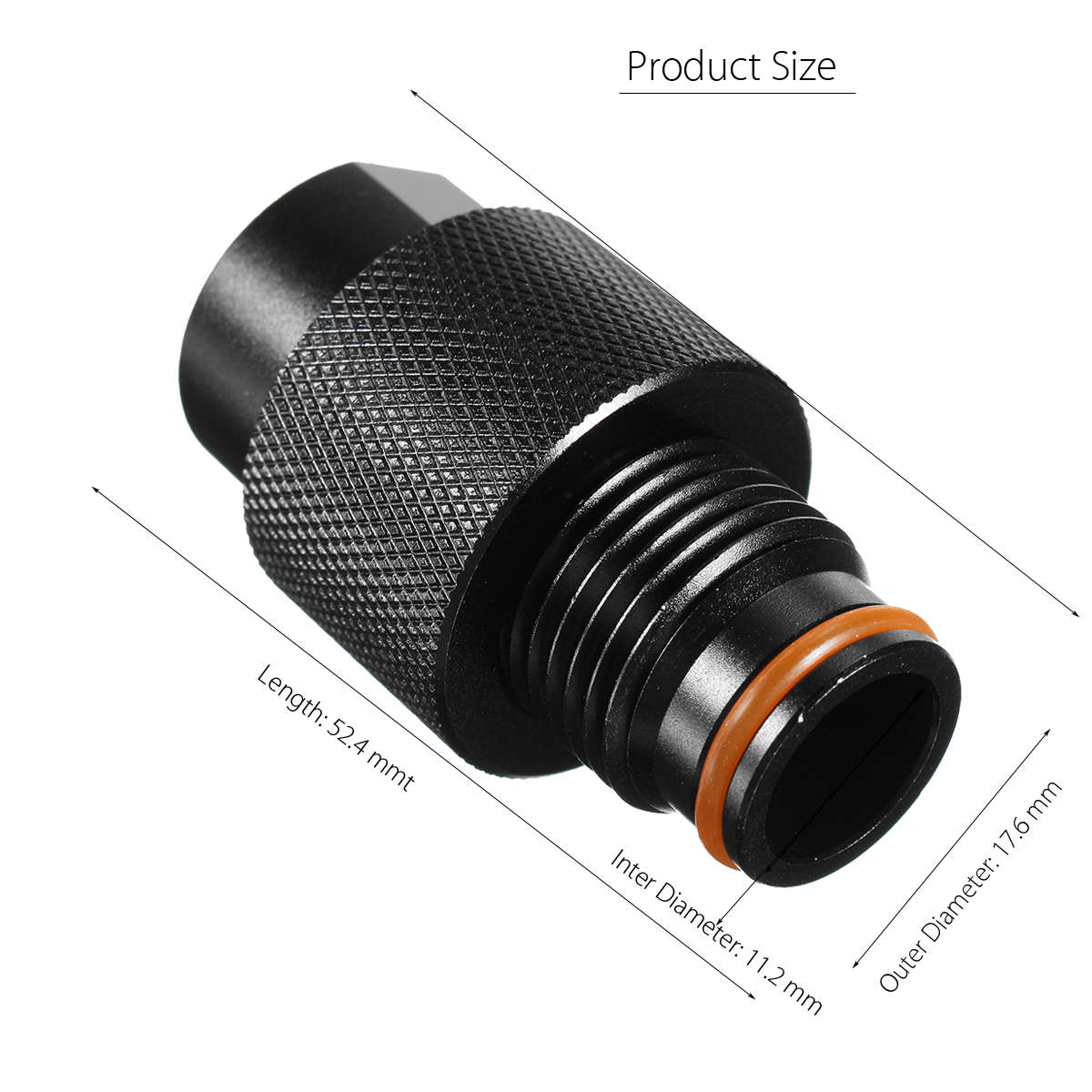 Air Tank Regulator On/Off ASA Adapter Thread Saver...