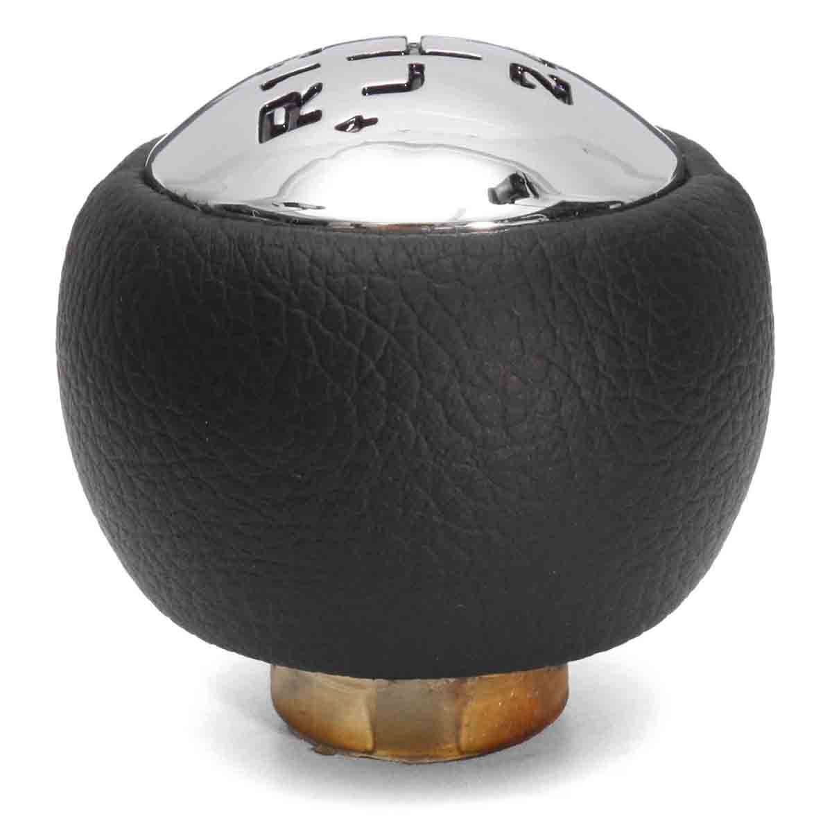 Car 6 Speed Black Gear Stick Shift Knob Fit For Peugeot