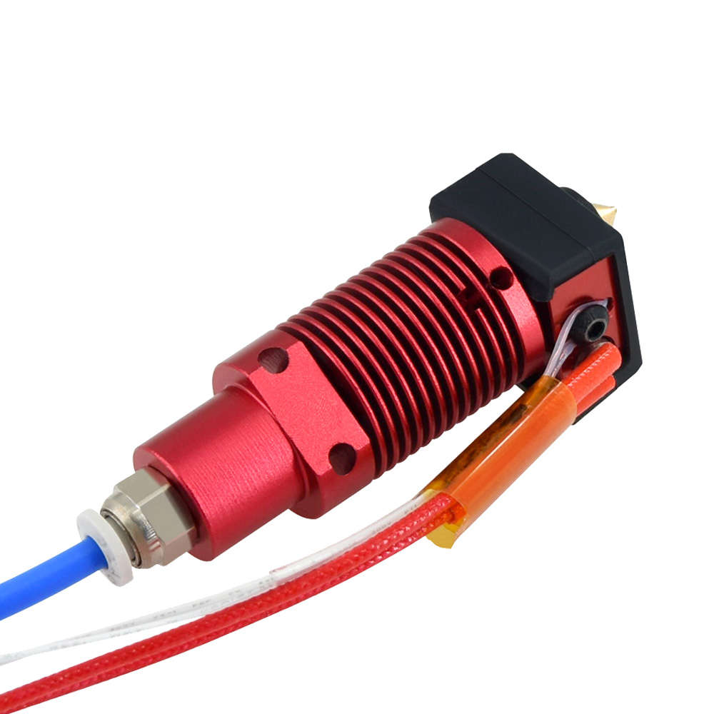 Creativity  1.75mm Hotend kit Aluminum Heat Block with Heater Thermistor for CR10S pro 3D Printer wi