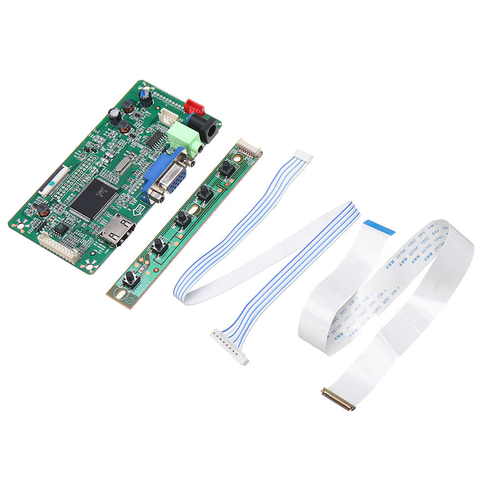 RQ8 HDMI/VGA HD eDP LCD Screen Driver Board 10 Inch-17.3 Inch Universal 1080p RTD2556_eDP 1A1H_WS_R1