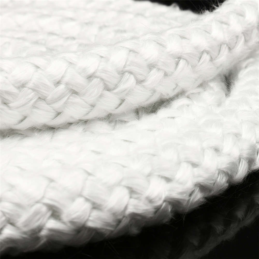 2M 12.7mm Wood Fire Stove And Heater Rope Seal Fibreglass Fiber Cloth Rope
