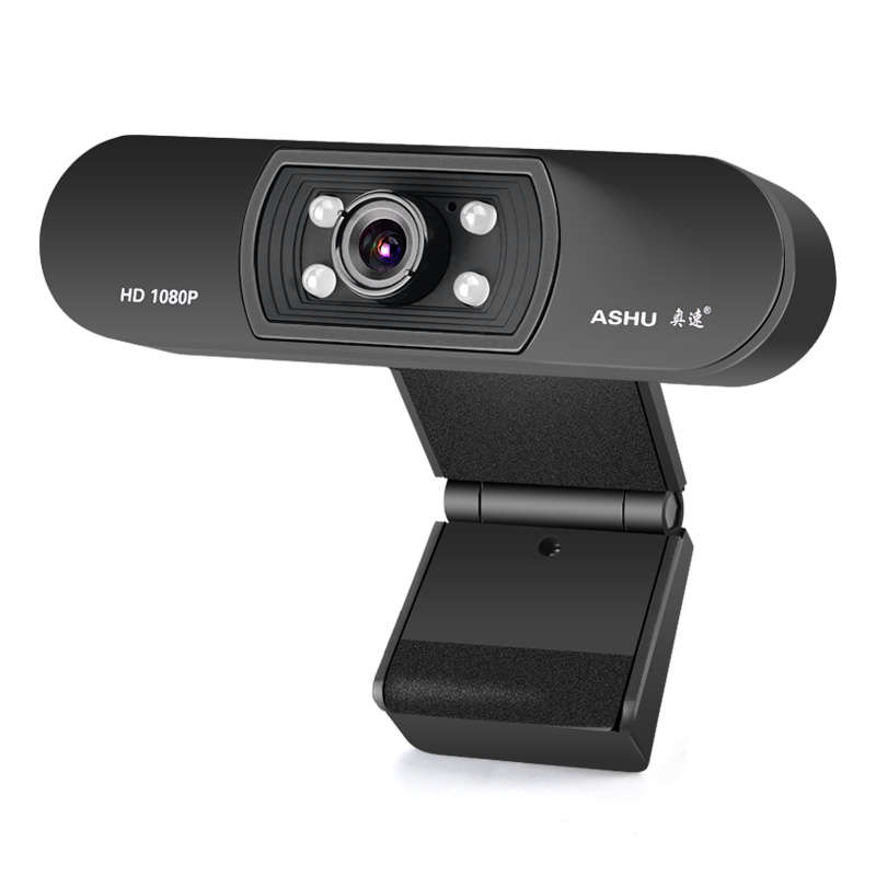 ASHU H800 1080P HD Widescreen Video Webcam Hdweb Camera with Built-In Hd