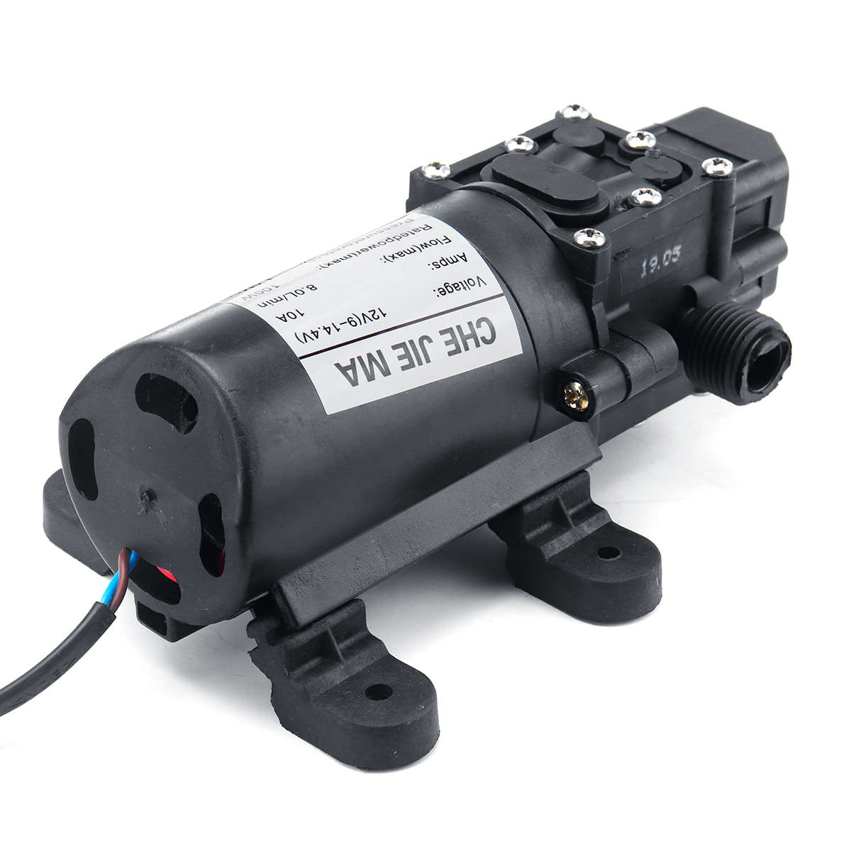 12V 160Psi Pressure Washer Water Pump High Pressure Diaphragm Self Pri