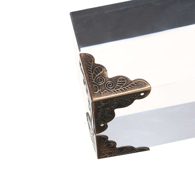 30Pcs Elegant Decorative Corner Protectors Brackets Edge Cover Rattan Pattern 3 Colors