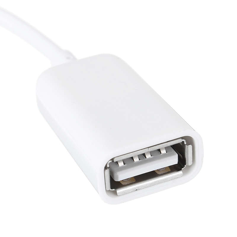 USB 3.0 Female To 3.5mm Male Audio Port Adapter White