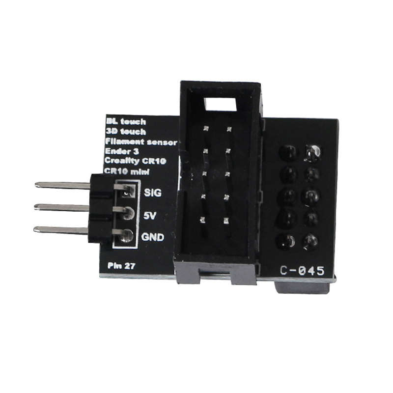 Pin 27 Black PCB Board Adapter Plate for BLTouch Filament Sensor Compatible With Creality CR-10/Ende