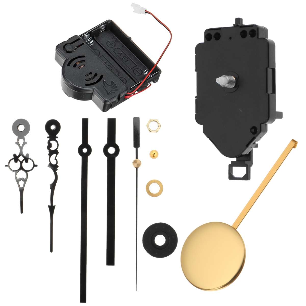 Wall Quartz Pendulum Clock Movement Mechanism Music Box DIY Repair Kit for Repa
