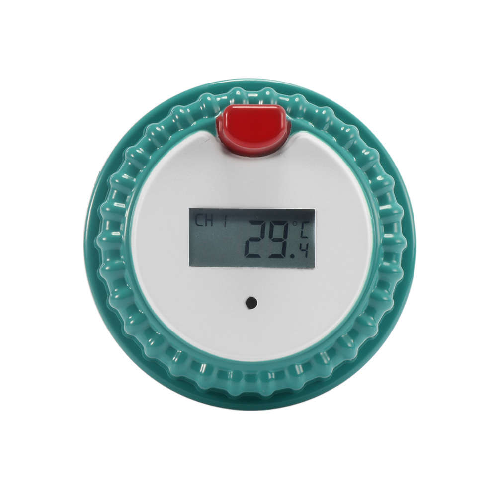 Solar Powered Digital Wireless Swimming Pool Thermometer SPA Floating Temperature Meter with 3 Chann