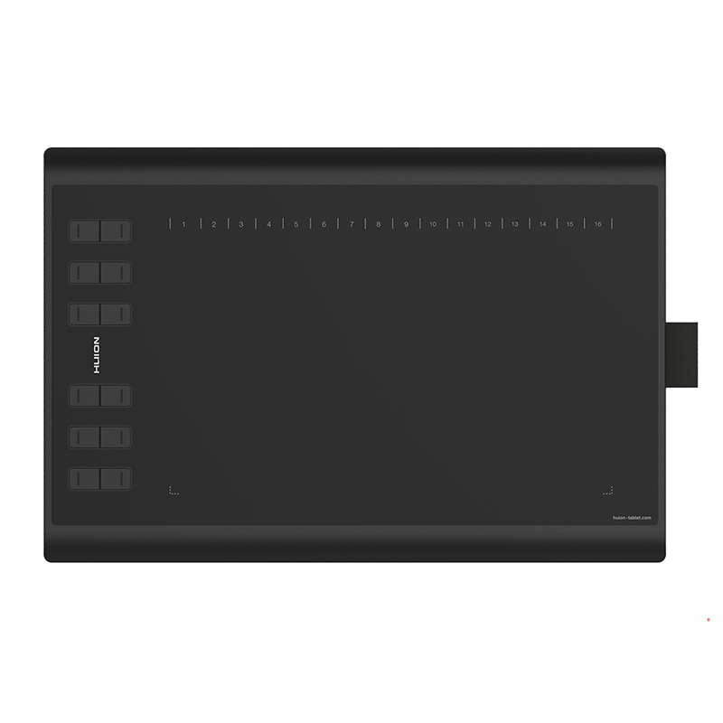 Huion New 1060 Plus 10x6.25 8192 Levels Graphics Tablet USB Digital Drawing Pad with Digital Pen"