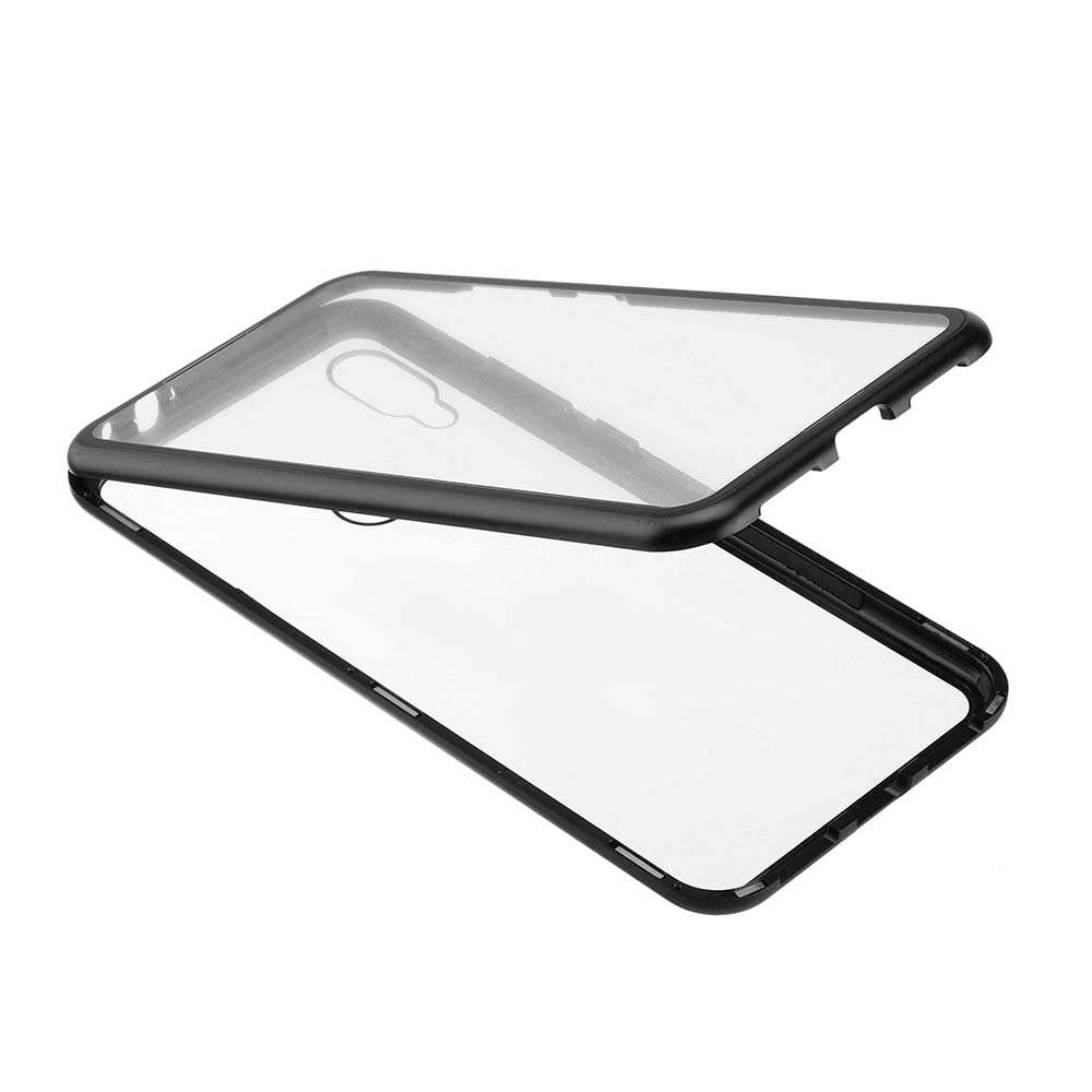 New Bakeey 360 Front+Back Double-sided Full Body 9H Tempered Glass Metal Magnetic Adsorption F