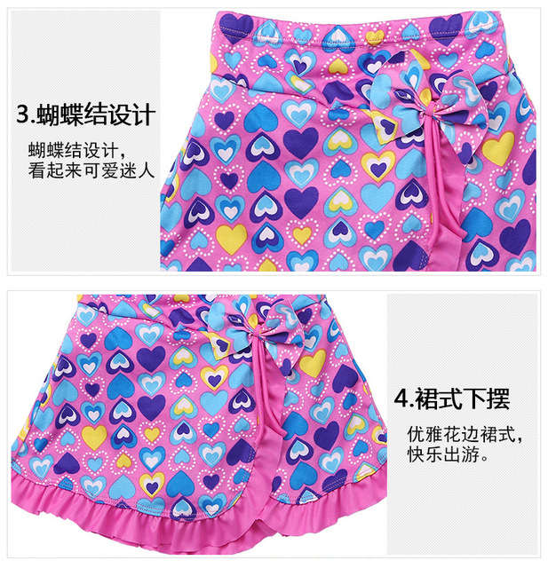 New Children's Swimwear Girls Girls Swimwear Baby Bikini Set Baby Split Small Children's Swimm