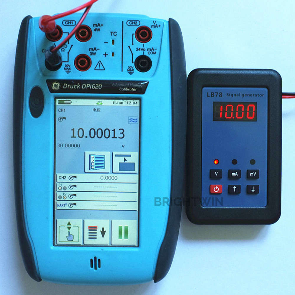 Portable 4-20mA Signal Generator 0-20mA 0-110mV Calibrator LB78 High Precision mA mV Signal Current