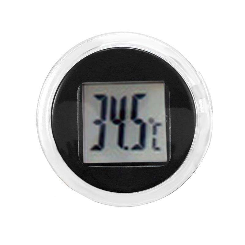 New Mini Digital Thermometer Celsius Waterproof Stick-On Motorbike Mount Digital Thermometer