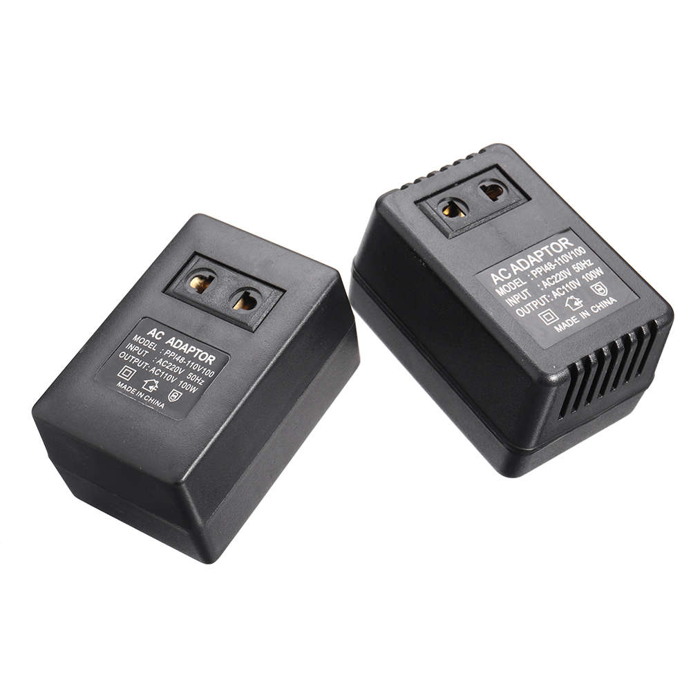 AC 220V to 110V AC Power Voltage Converter 100W Adapter Travel Transformer Step down Regulator