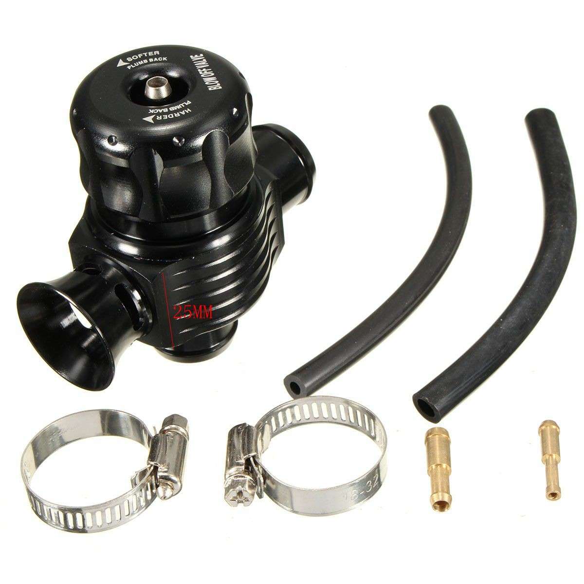 New Universal Dual Port Splitter Blow Off Bov Dump Valve FORD AUDI VW GOLF MK4 2