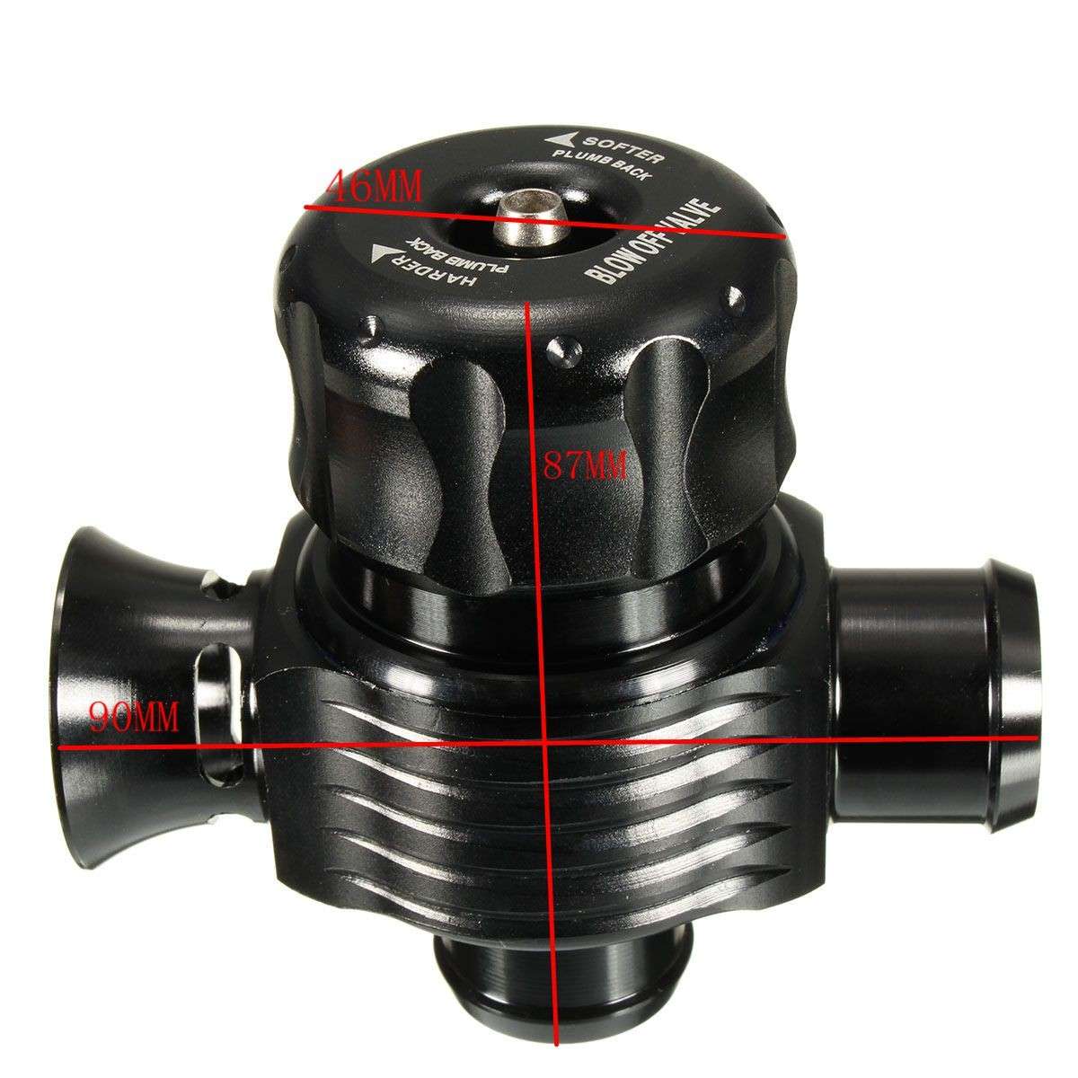 New Universal Dual Port Splitter Blow Off Bov Dump Valve FORD AUDI VW GOLF MK4 2