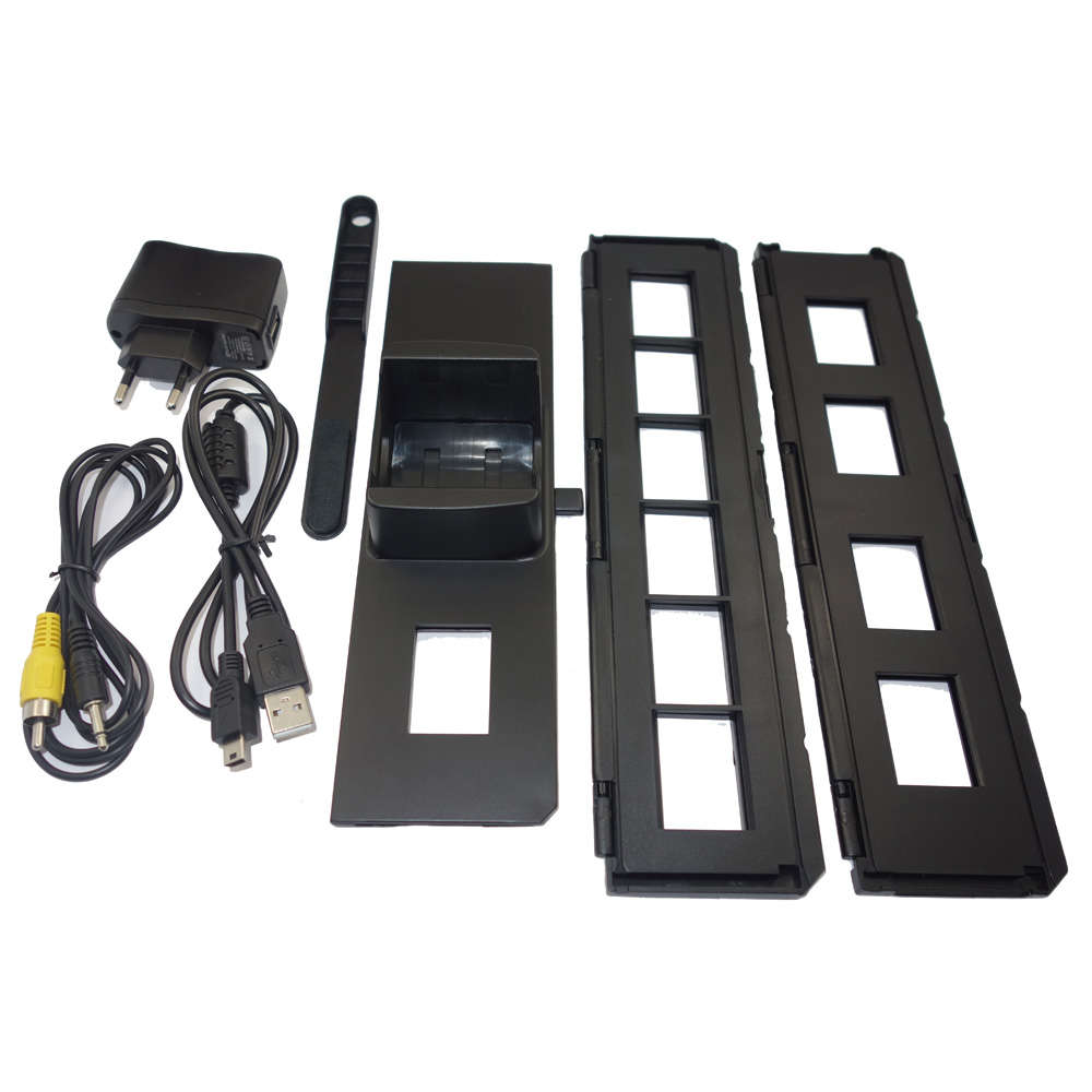 Wimi EC717 5MP Negative 2.4 inch Digital LCD Slide Film Scanner Supports 35mm Film (Adaptor EU)