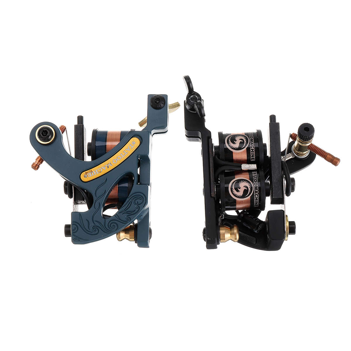 New Tattoo Machine Kit  2 Top Tattoo Machine 110V Power Supply Needle Body Art T