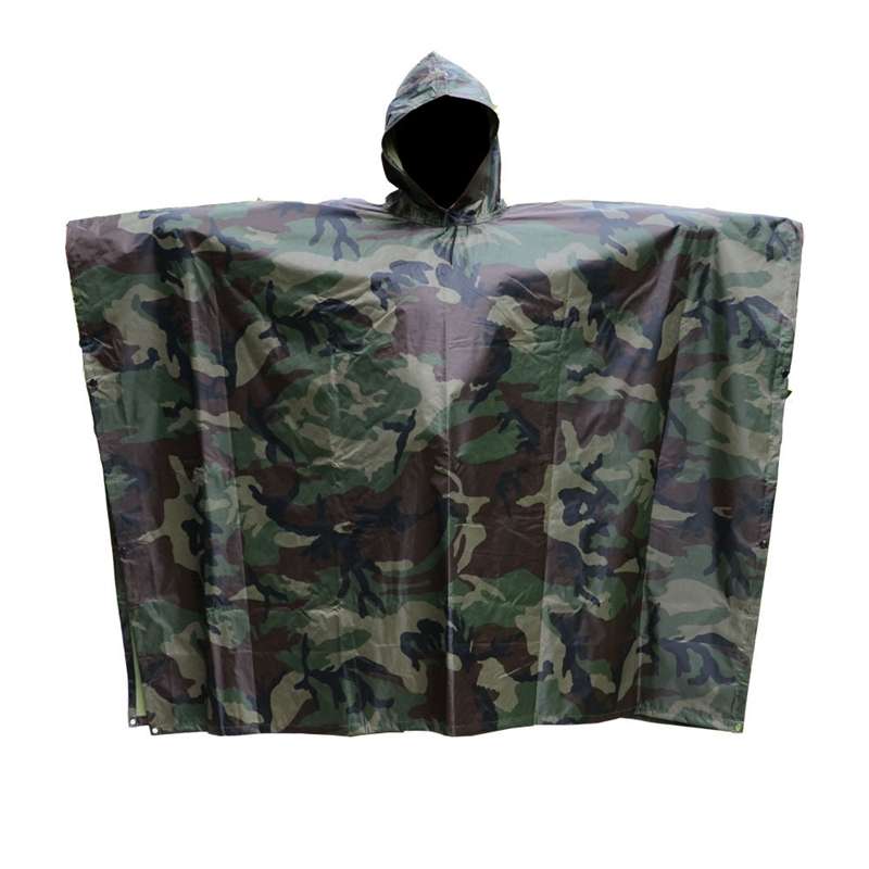 New Multifunctional Camouflage Rain Coat Outdooors Travel Rain Coat Cycling Camouflage Poncho