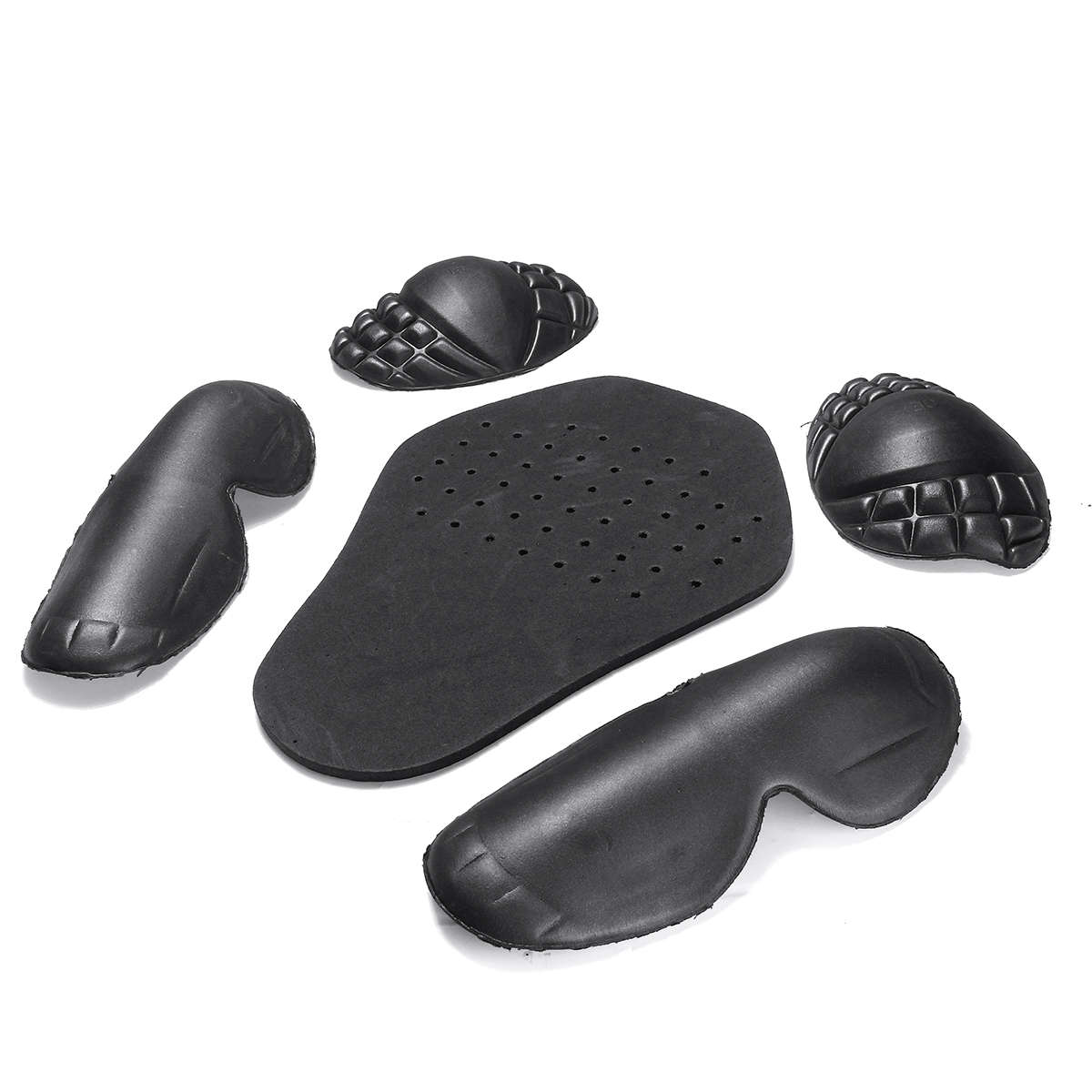 New Motorcycle Jacket Armor Protectors Insert Shoulder Elbow Knee Back Impact Pa