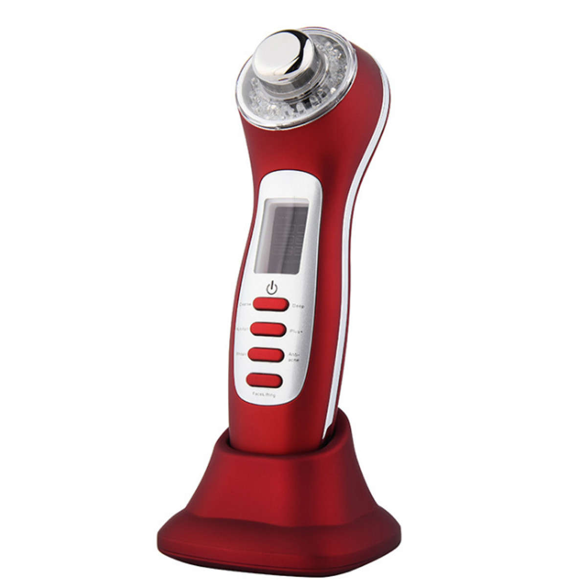 7 in 1 Rechargeable Photon Ultrasonic Ion 3MHz Skin Face Removal Wrinkle Acne Lift Beauty Machine