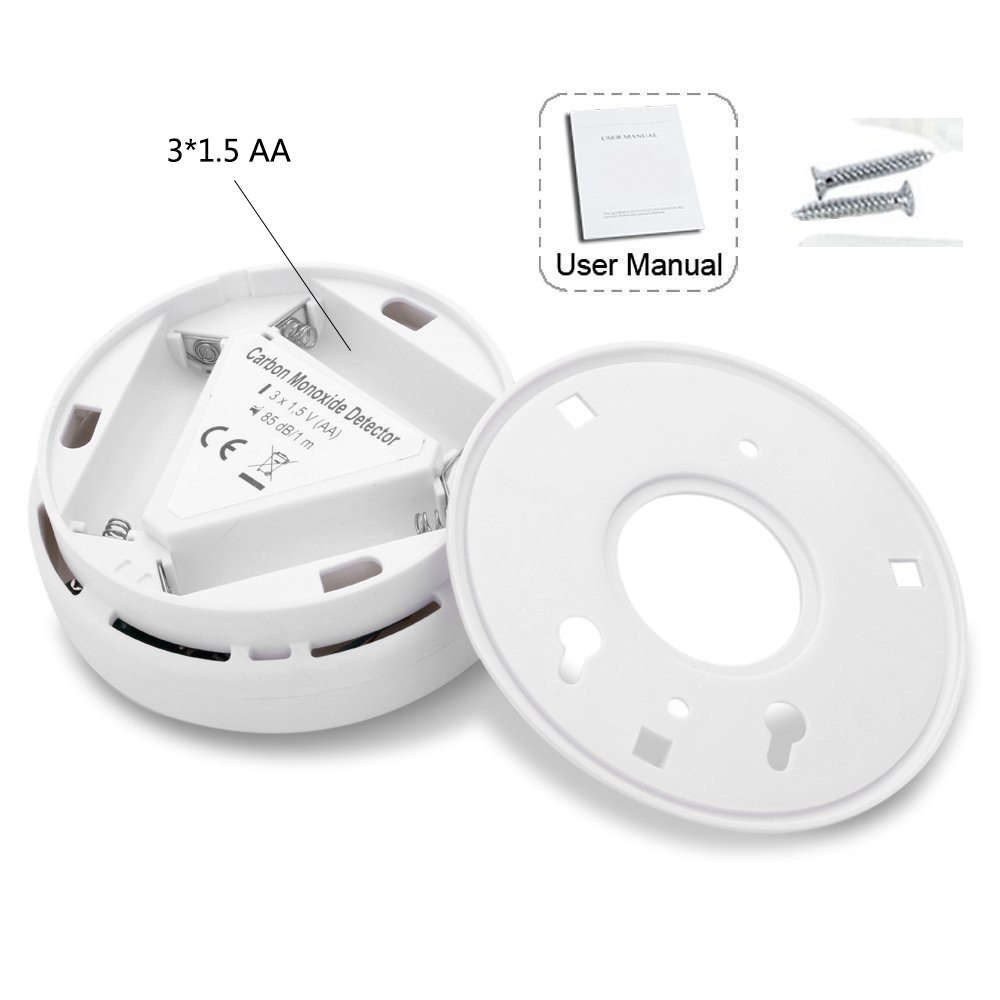 Carbon Monoxide Warning Alarm Detector