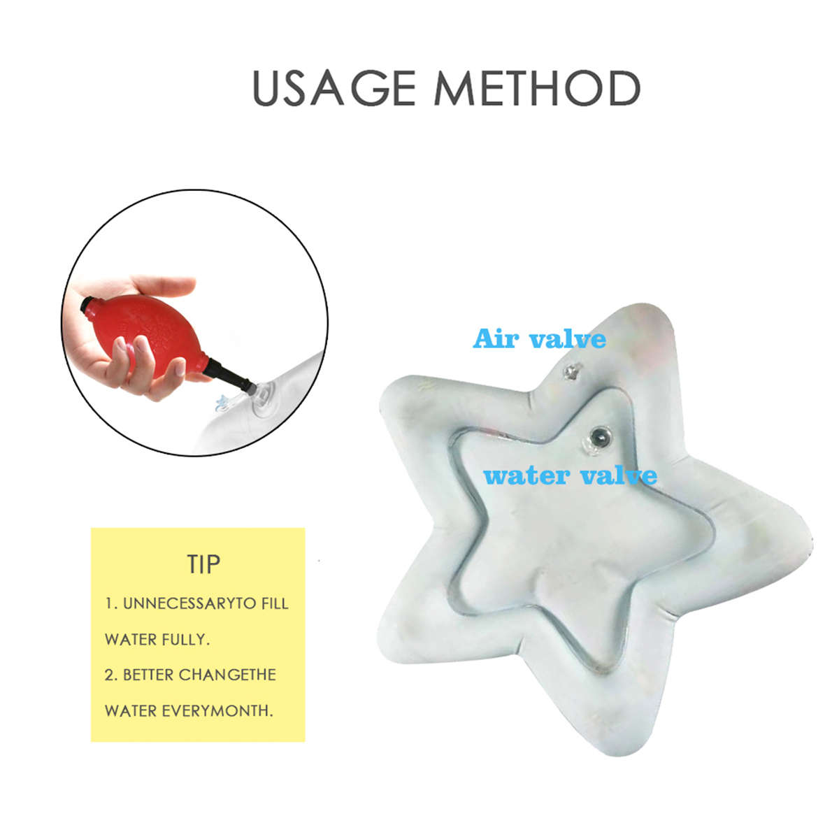 New Inflatable Toys Water Play Mat Infants Baby Toddlers Perfect Fun Tummy Time