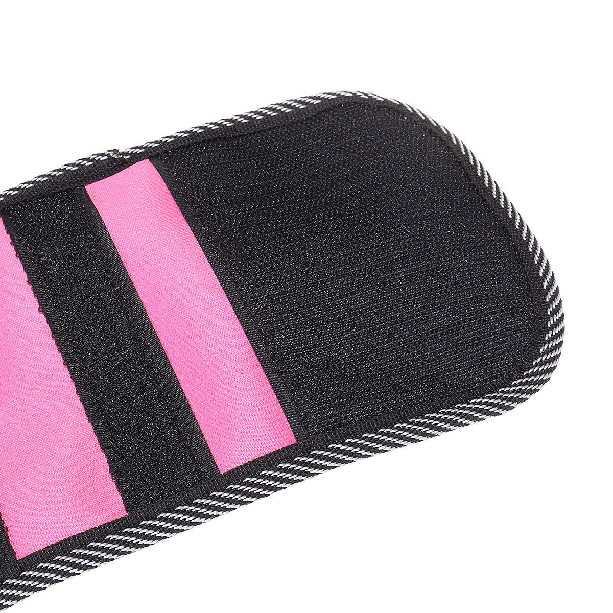 Wireless Electric 6 Motors Slim Belt Heating Massager Vibration Burner Fitness Loss We (Color1 Pink)